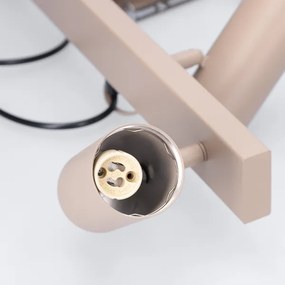 Brilagi - Lustru suspendat pe cablu SELE 4xGU10/30W/230V bej