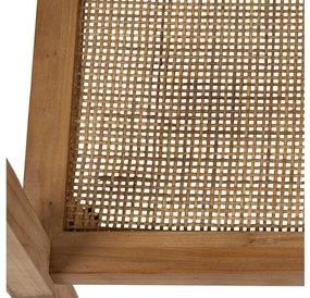 Consola din lemn de pin, aspect rustic, Firmin