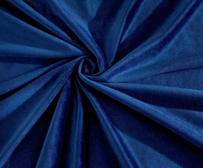 Set draperii din catifea cu inele, Madison, densitate 700 g/ml, Albastru, 2 buc