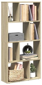 vidaXL Bibliotecă, stejar sonoma, 60x20x120 cm, lemn prelucrat