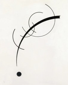 Reproducere Free Curve to the Point: Accompanying Sound of Geometric Curves (1925), Wassily Kandinsky