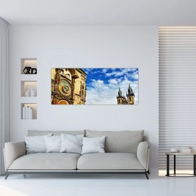 Tablou - Ceasul astronomic din Praga (120x50 cm)