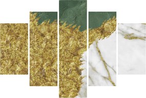 Tablou - Marmură verde N⁰2 (150x105 cm)