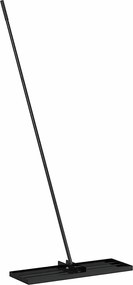 vidaXL Greblă de grădină Manual Negru Oțel vopsit electrostatic