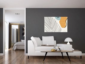 Tablou - Ilustrație de frunze (90x60 cm)