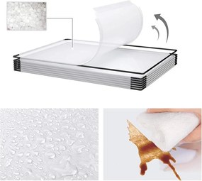 Gard pentru animale mici din plastic transparent BEN, 143x71x47cm, transparent SongmicsHome