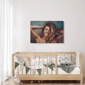Tablou - Portretul unei femei tinere (90x60 cm)