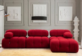Fotoliu Modular Bubble L1, Rosu
