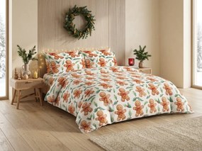 Lenjerie de pat din flanel MERRY GINGER colorat Dimensiune lenjerie de pat: 70 x 90 cm | 140 x 220 cm