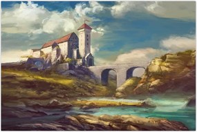 Tablou - Castelul medieval (90x60 cm)