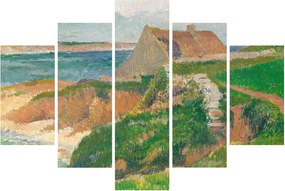Tablou - Henri Moret, The Island of Raguenez, Brittany, reproducere (150x105 cm)
