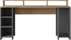 Birou Hamin Walnut și Anthracite