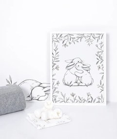 Poster (30x40cm) - BUNNY LOVES YOU