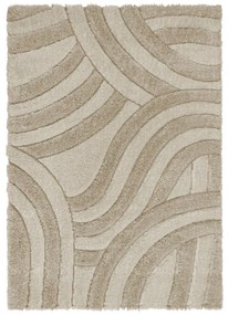 Covor bej handmade din fibre reciclate 200x290 cm Velvet – Flair Rugs