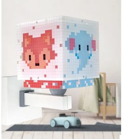 Aplică pentru copii Dalber 63379 LITTLE PIXEL 1xE27/15W/230V