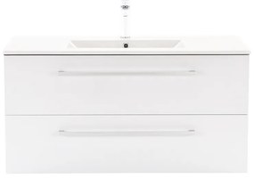 Dulap inferior Vario Clam 100 cu lavoar antracit-alb