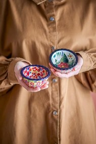 Bol pentru servire, ceramică colorată – Florist