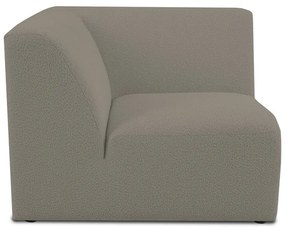 Modul pentru canapea maro deschis cu tapițerie din stofă bouclé (cu colț variabil) Roxy – Scandic