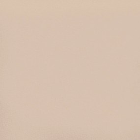 Cadru de pat cu tablie, cappuccino, 80x200 cm, piele ecologica Cappuccino, 80 x 200 cm, Nasturi de tapiterie