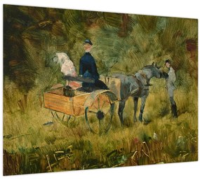 Tablou - Henri de Toulouse-Lautrec, The Trap, reproducere (70x50 cm)