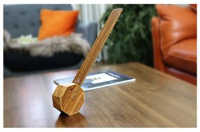 Veioză maro LED (înălțime 38 cm) Octagon One – Gingko