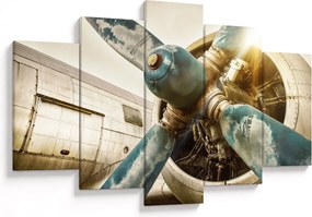 Tablou - Elice de avion vechi (150x105 cm)