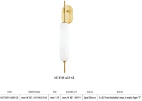 Aplica de perete design modern MILEY