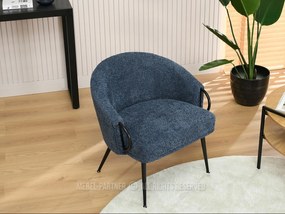 Fotoliu Carma F (albastru închis + negru). 1109979