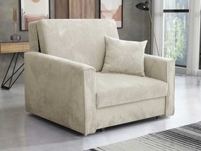 Fotoliu extensibil Clovea Bis Premium I (crem) (cu sp. depozitare). Promo -17%. 1105650