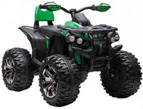 ATV Electric cu acumulator pentru copii NOVOKIDS™ PowerQuad PRO , Cu melodii si lumini, Lungime 103 cm, 3-8 ani , Max 35 kg , Roti EVA, 12V, 4