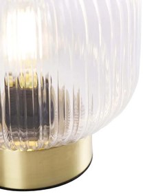 Lampă de masă Art Deco din alamă - Karel