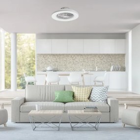 Rabalux 71332 - LED lampă cu ventilator DALFON 48W/230V 3000-6500K + DO