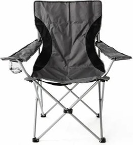 Scaun pliabil pentru pescuit, gri