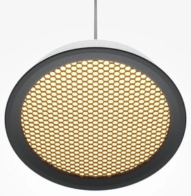 Pendul LED design modern El 14,5cm alb/auriu