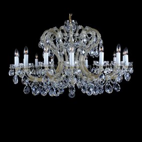 Candelabru Maria Theresa cu 16 brate, cristal Bohemia L14 004/16/1, F cut