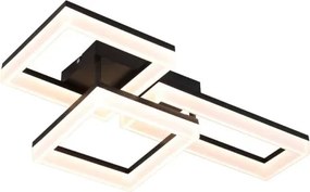 Searchlight 28612BK - Lampă de tavan LED dimabilă WALL ART II LED/30W/230V 32x60 cm