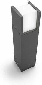 Stâlp exterior Philips Arbour UltraEfficient cu LED-uri 3,8W 2700K 40 cm, antracit