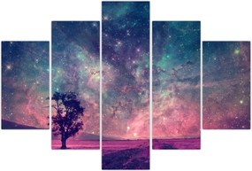 Tablou - Cer de noapte din alta dimensie (150x105 cm)