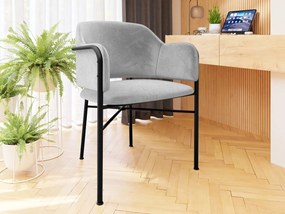 Scaun sufragerie Uzparona (Gri + Negru) . 1103525