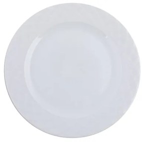 Set de veselă 24 piese alb/porțelan