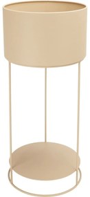 Set de suporturi metalice pentru flori Navelli bej, 2 buc.