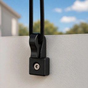 Marchiză verticală Avenberg TACOMA, lățime 140 cm - Gri