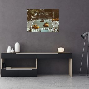 Tablou pe sticlă - New York (70x50 cm)