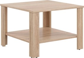 Masuta cafea ODETTE, stejar sonoma, PAL, 68x68x48 cm