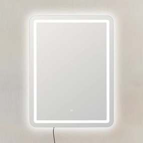 Oglindă de perete cu led 60x80 cm – Ixia