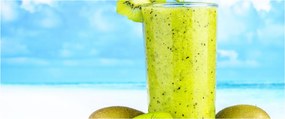 Tablou - smoothie kiwi (120x50 cm)