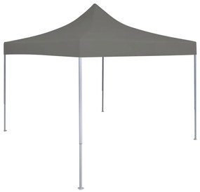 vidaXL Cort de petrecere pliabil pop-up, antracit, 3 x 3 m