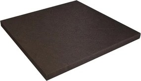Bucatarie Zebra 260 cm din MDF Gri cu blat gros termoizolant negru