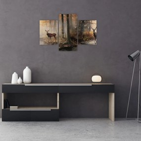 Tablou - Vintage pictura wildlife (90x60 cm)