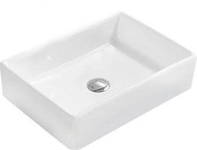 Mexen Dina lavoar pe blat 47 x 33 cm, alb - 21454700